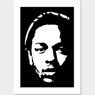 Kendrick Lamar face Posters and Art